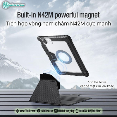 BAO DA DÀNH CHO IPAD A16 Gen 11 2025 , Gen 10 hiệu NILLKIN BUMPER SNAPSAFE - Hàng chính hãng