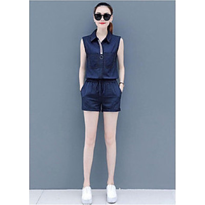 Áo Jean Liền Quần Thời Trang