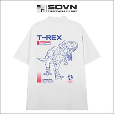 Áo Thun POLO Unisex Form Rộng - Brand Chính Hãng SDVN - T-REX
