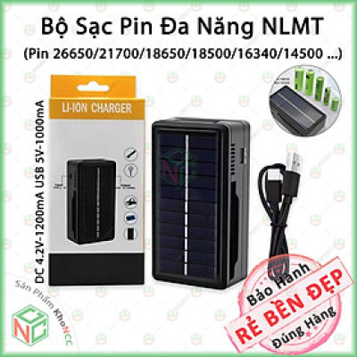 (Sạc Khẩn) Bộ Sạc Pin Đa Năng KhoNCC Hàng Chính Hãng Dùng Năng Lượng Mặt Trời - Công Nghệ Xanh Tiện Ích Cho Mọi Chuyến Đi Sạc Khẩn - KPD-SPNLMT
