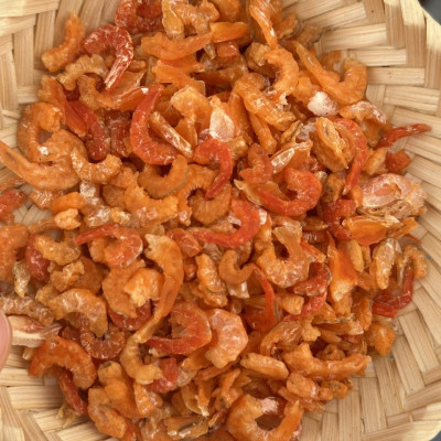 Tôm khô canh
