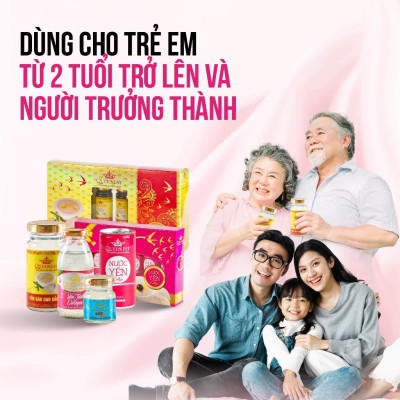 Lốc 6 Lon Nước Yến Collagen QUEENNEST (190ml x 6 LON) - Hàng Chính Hãng