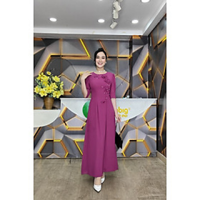 Đầm giả áo dài - Y1429 - Thương hiệu Zonbig