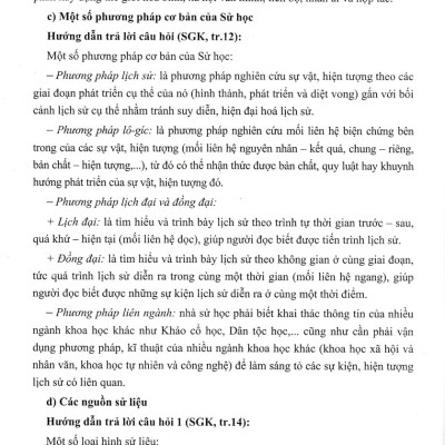 Hướng Dẫn Trả Lời Câu Hỏi Và Bài Tập Lịch Sử Lớp 10 (Bám Sát SGK Kết Nối) - HA