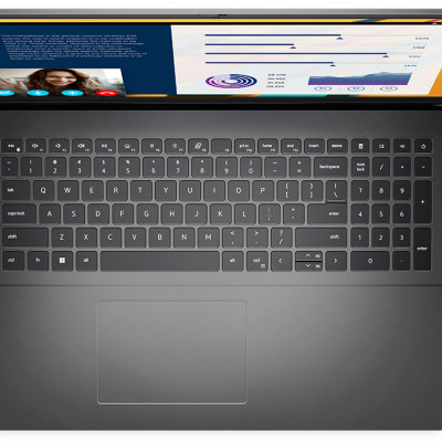 Laptop Dell Vostro 5620 i5 1240P/16GB/512GB/16"F/OfficeHS/Win11/(70282719)/Xám - Hàng chính hãng