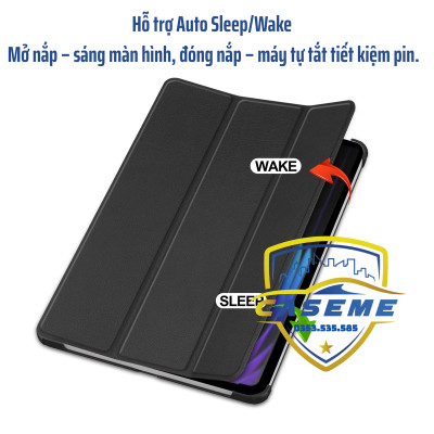 Bao Da Từ Tính Chống Sốc Dành Cho Xiaomi Pad 7 / 7 Pro 11.2 inch (2024) – Auto Sleep/Wake, Gập 3 Có Giá Đỡ, Da PU Cao Cấp - Hàng Chính Hãng