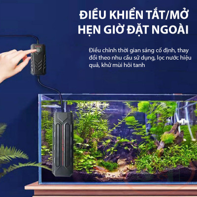 Đèn UV KaoKui AI Intelligent Sterilization diệt khuẩn tảo hại bể cá tép thủy sinh