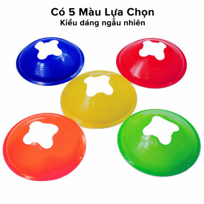 Combo 10 chiếc Cone nấm tập huấn luyện bóng đá , chiến thuật, Marker đá banh (ko kèm móc treo)
