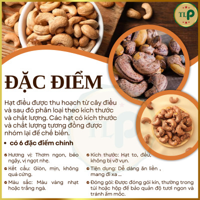 HẠT ĐIỀU RANG MUỐI TÂN LỘC PHÁT - HỘP 450G