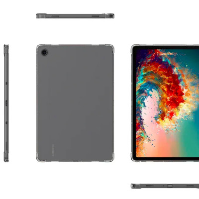 Ốp lưng cho Samsung Galaxy Tab A9 2023 silicon dẻo trong suốt chống sốc  - hàng nhập khẩu