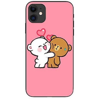 Ốp lưng dành cho Iphone 12 mẫu Gấu Trắng Ôm