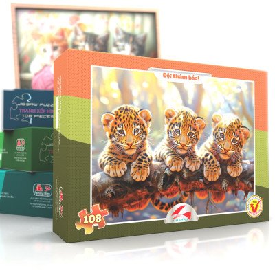 Tranh xếp hình Tia Sáng Đội thám báo ( 108 mảnh)