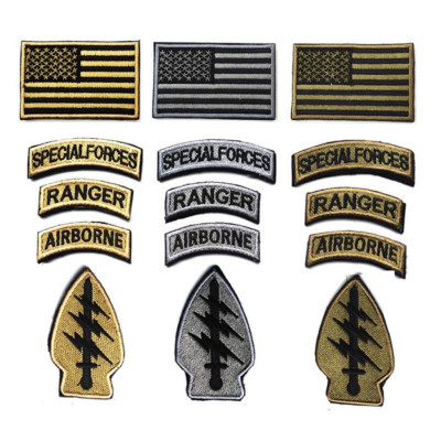 Patch_Velcro vải không quân_Special Forces_Airbone_Ranger chiến thuật