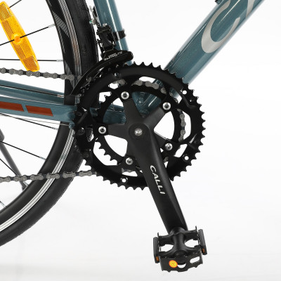 Xe đạp thể thao tay cong CALLI R2.5 Khung hợp kim nhôm, 14 tốc độ