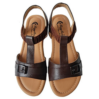 Giày Sandal Nữ Da Bò Thật BIGGBEN Cao Cấp SDN101