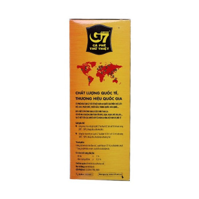 Cà Phê G7 3in1 Gu Mạnh X2 Trung Nguyên Legend - Cà phê hòa tan sữa (Hộp 12 gói)