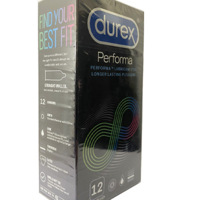 Bao cao su Durex kéo dài thời gian yêu Performa - 12s - 100% Hàng Chính Hãng