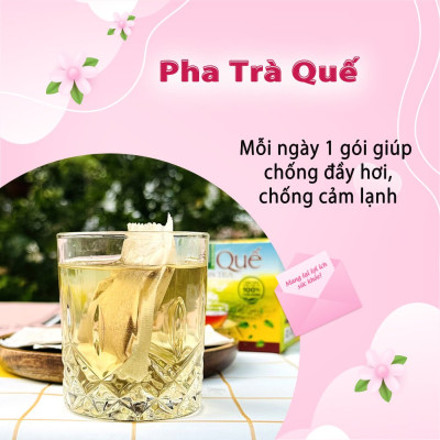 Trà Vỏ Quế hộp 30 Túi Lọc x 3Gram của Siêu Thị Thiên Nhiên