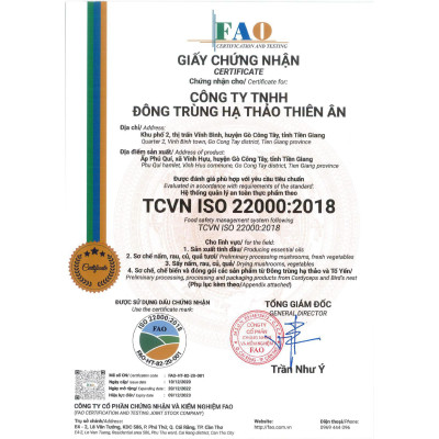 Nước Sốt Đậm Đặc Đông Trùng Hạ Thảo Ngũ Vị Hương Thiên Ân