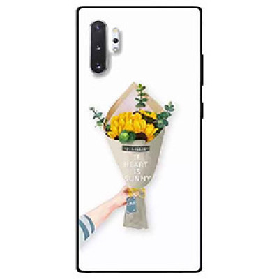 Ốp lưng in cho Samsung Note 10 Plus Mẫu Bó Hoa Hướng Dương