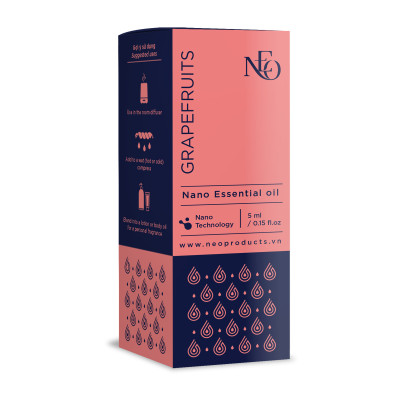 Tinh Dầu Thiên Nhiên Nano Bưởi Hồng 5ml 