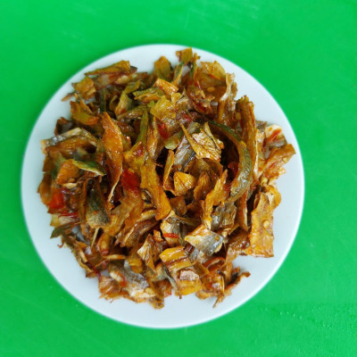 Đặc Sản Bình Thuận  -  Cá Chỉ Vàng Sốt Chua Ngọt (Cắt) Đầm Sen - 100G