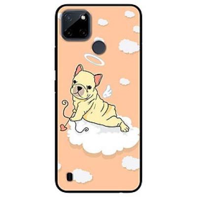 Ốp lưng dành cho Realme C21Y - C25Y mẫu Pulldog Bắn Tên Đứng