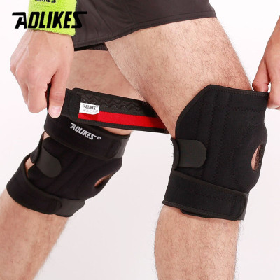 Bó Gối Thể Thao AOLIKES 7618 - Lò Xo Đàn Hồi, Bảo Vệ Khớp Gối Khi Vận Động