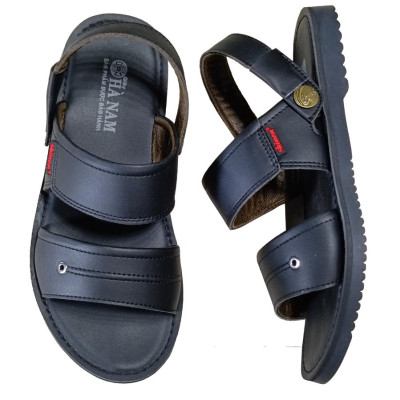 Giày Sandal Nam HA NAM Da Bò Thật Cao Cấp Đế Cao Su Chống Trơn Trượt DNA2242