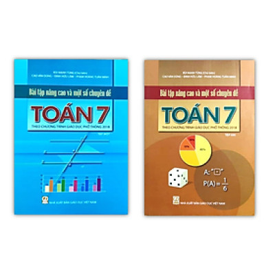 Sách - Combo Bài tập nâng cao và một số chuyên đề Toán 7 - ( Tập 1 + Tập 2 )