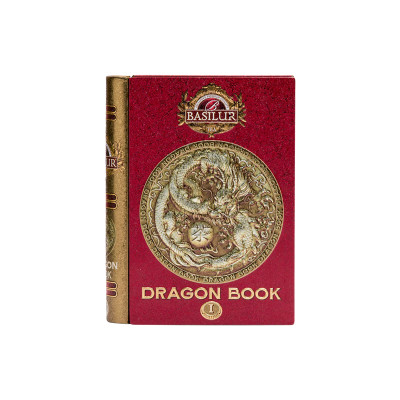 Trà Đen Ceylon Basilur - Rồng Huyền Thoại - Dragon Tea Book Vol 1 - 100g (Hộp Thiếc)