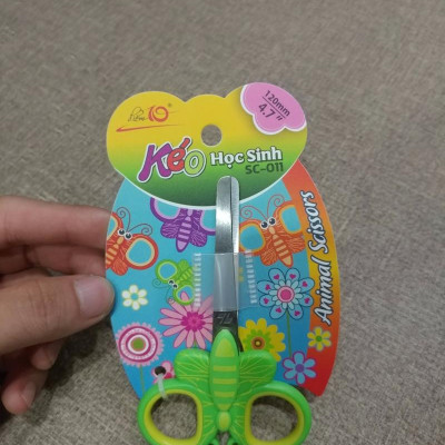 Kéo Học Sinh SC-011 - Xanh Lá