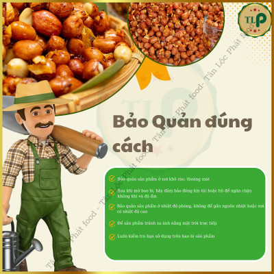 ĐẬU PHỘNG TỎI ỚT TÂN LỘC PHÁT - HŨ 250G