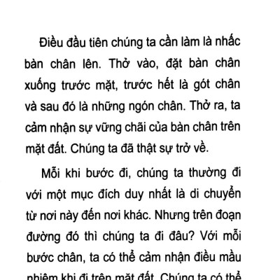 How To Walk - Đi Sao Cho Vững Vàng - Phanbook - Thích Nhất Hạnh  (PB)