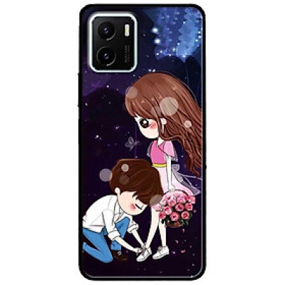 Ốp lưng dành cho Vivo V23 5G / S12 - Vivo Y15s / Y15A - Cô Gái Cầm Hoa Anime