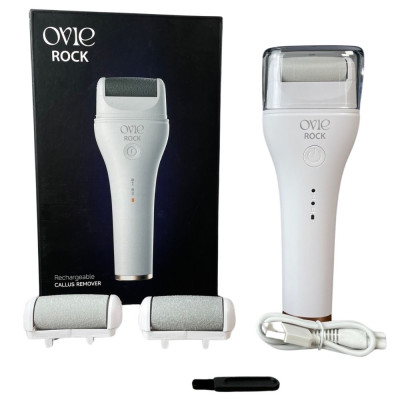 Máy chà da chết gót chân OVIE ROCK giảm cục chai nứt nẻ gót chân, khuỷu tay