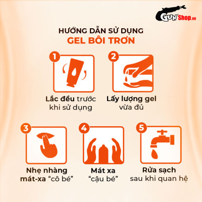 Gel bôi trơn ấm nóng - Lexy Warming - Chai 55ml
