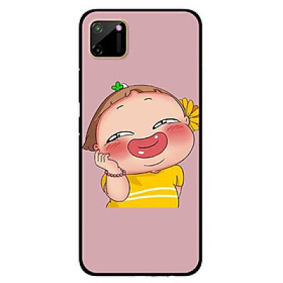 Ốp lưng dành cho Realme C11 mẫu Quỳnh Áo Vàng