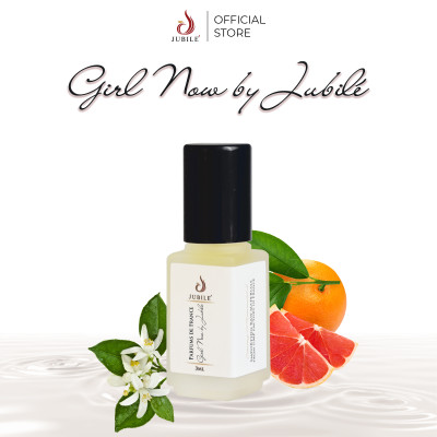 Girl Now by Jubilé - Tinh dầu nước hoa Pháp Nữ Minisize Dạng lăn 3ml Thơm Lâu, Sang Trọng, Quyến Rũ