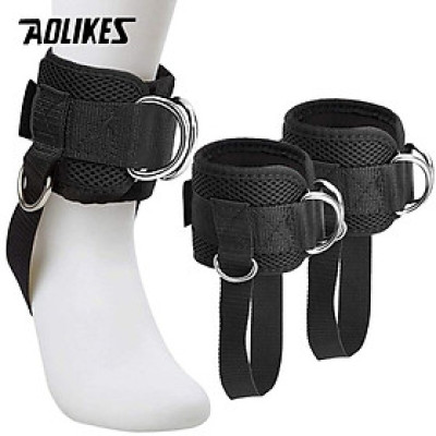 Combo 2 Dây Đai Đeo Cổ Chân AOLIKES 7145 - Hỗ Trợ Tập Mông, Chân, Tăng Cơ Săn Chắc