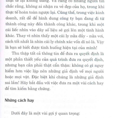 Biết Cách Ra Quyết Định - VL
