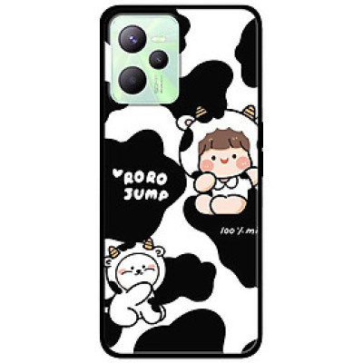 Ốp lưng dành cho Realme C35 - Realme Narzo 50A Prime mẫu Búp Bê Bò Sữa
