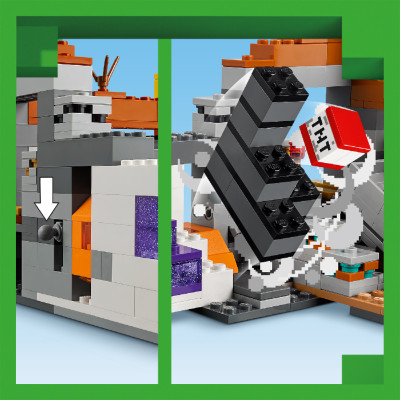 LEGO MINECRAFT 21263 Đồ Chơi Lắp Ráp Hầm Mỏ Vùng Hoang Mạc (538 chi tiết)