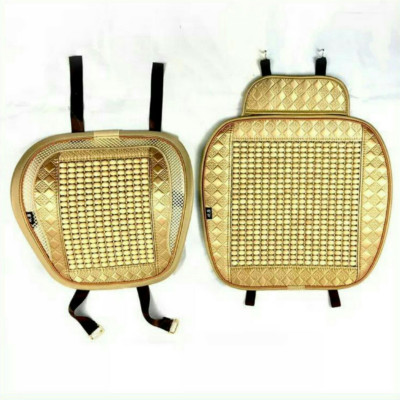 Bộ lót ghế và lưng ôtô có hạt gỗ