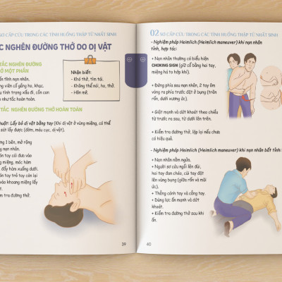 SÁCH SƠ CỨU 360 - Cẩm nang tri thức sơ cứu và xử lý mọi tình huống ( sản phẩm chính hãng)