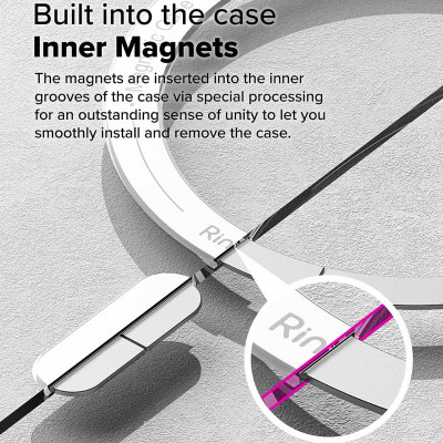 Ốp lưng cho iPhone 16e RINGKE Fusion Magnetic - Hàng Chính Hãng