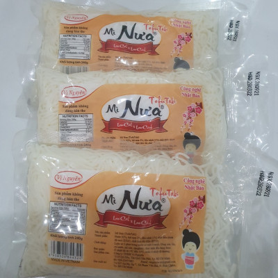 Combo 2 Gói Mì Nưa Vị Nguyên 240g