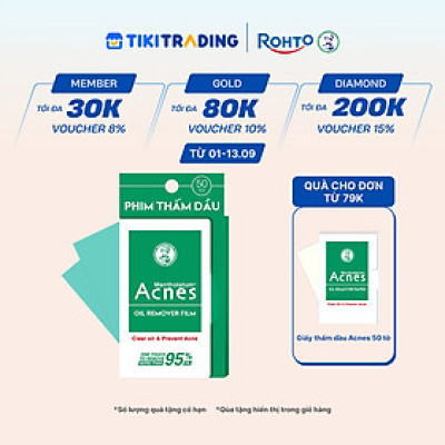 Phim Thấm Dầu Acnes Oil Remover Film 50 Tờ