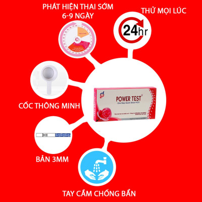 Que thử thai Powertest 5mm