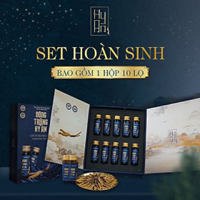 Đông trùng Hy An - Đông trùng hạ thảo tự nhiên dạng uống